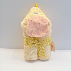 Yellow Duck Hooded Towel for Kids NWT  So Sweet